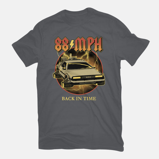 88 MPH Back In Time-Mens-Basic-Tee-retrodivision