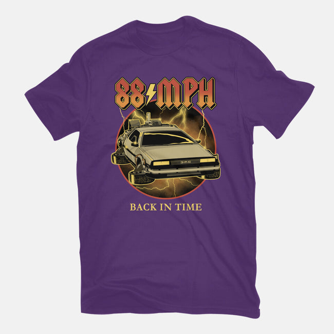 88 MPH Back In Time-Mens-Basic-Tee-retrodivision