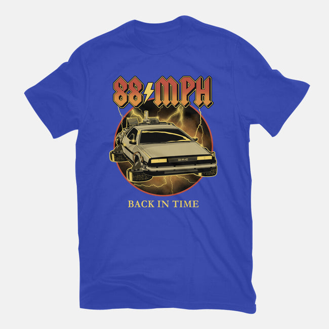 88 MPH Back In Time-Mens-Basic-Tee-retrodivision