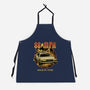 88 MPH Back In Time-Unisex-Kitchen-Apron-retrodivision