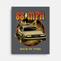 88 MPH Back In Time-None-Stretched-Canvas-retrodivision