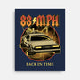 88 MPH Back In Time-None-Stretched-Canvas-retrodivision