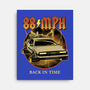 88 MPH Back In Time-None-Stretched-Canvas-retrodivision