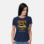 88 MPH Back In Time-Womens-Basic-Tee-retrodivision