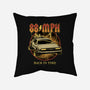 88 MPH Back In Time-None-Removable Cover w Insert-Throw Pillow-retrodivision