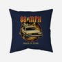 88 MPH Back In Time-None-Removable Cover w Insert-Throw Pillow-retrodivision