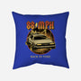 88 MPH Back In Time-None-Removable Cover w Insert-Throw Pillow-retrodivision