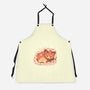 Daisy Spring Fox-Unisex-Kitchen-Apron-TechraNova