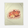 Daisy Spring Fox-None-Fleece-Blanket-TechraNova