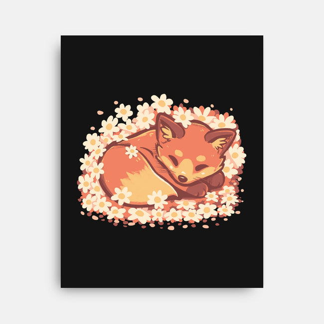 Daisy Spring Fox-None-Stretched-Canvas-TechraNova