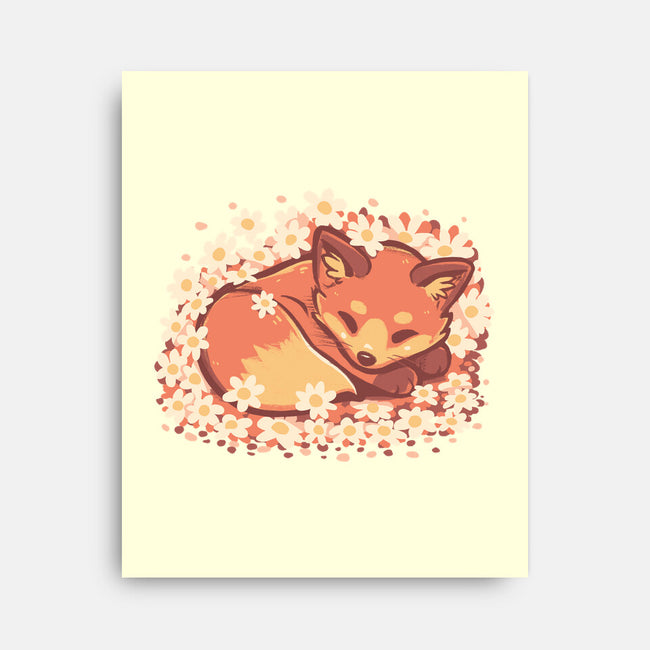 Daisy Spring Fox-None-Stretched-Canvas-TechraNova