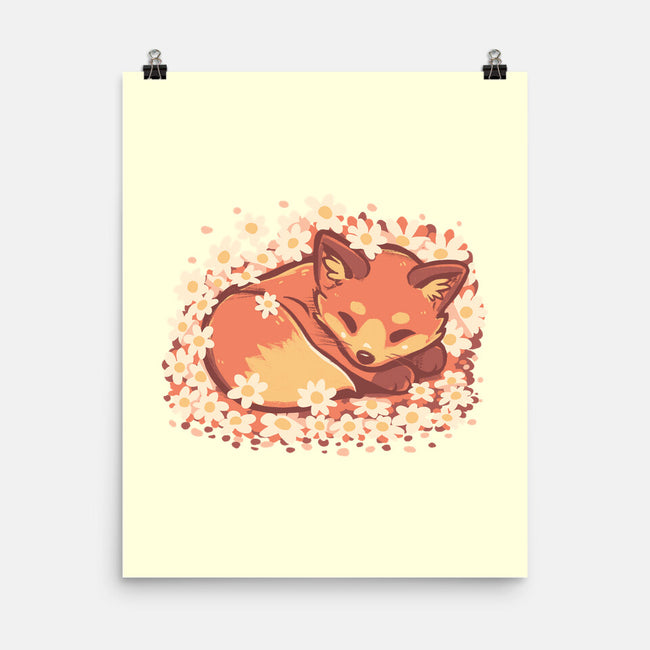 Daisy Spring Fox-None-Matte-Poster-TechraNova