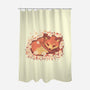 Daisy Spring Fox-None-Polyester-Shower Curtain-TechraNova