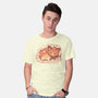 Daisy Spring Fox-Mens-Basic-Tee-TechraNova
