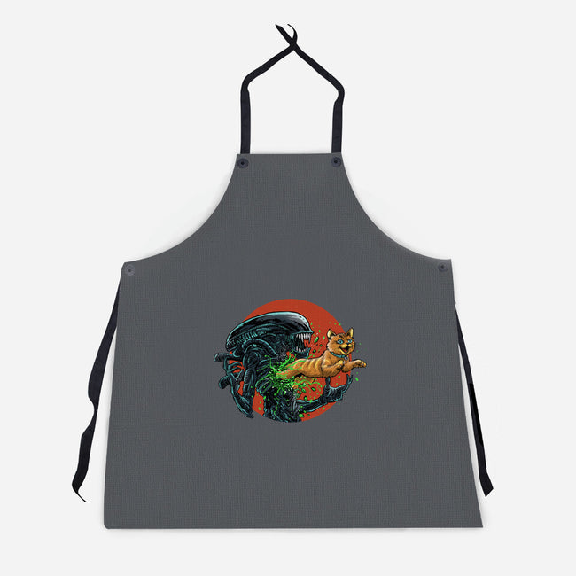 The Cutest Is Inside-Unisex-Kitchen-Apron-zascanauta