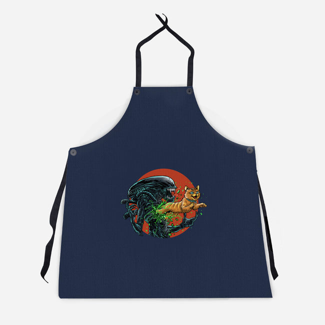 The Cutest Is Inside-Unisex-Kitchen-Apron-zascanauta