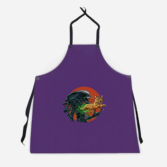 The Cutest Is Inside-Unisex-Kitchen-Apron-zascanauta