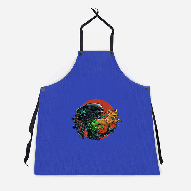 The Cutest Is Inside-Unisex-Kitchen-Apron-zascanauta