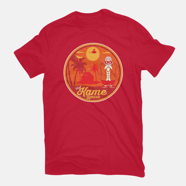 Visit Kame House-Unisex-Basic-Tee-CarloJ1956