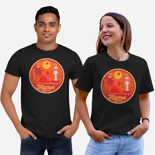 Visit Kame House-Unisex-Basic-Tee-CarloJ1956
