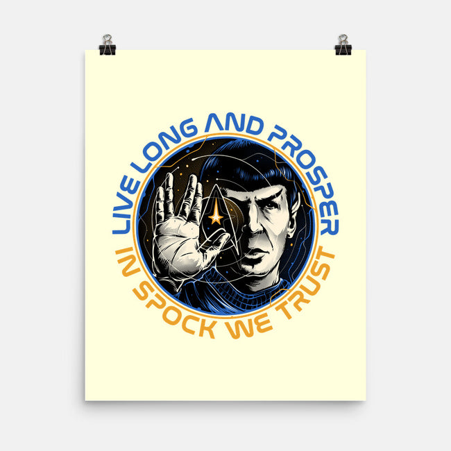In Spock We Trust-None-Matte-Poster-momma_gorilla