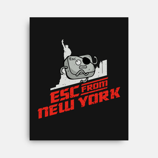 Esc From New York-None-Stretched-Canvas-retrodivision