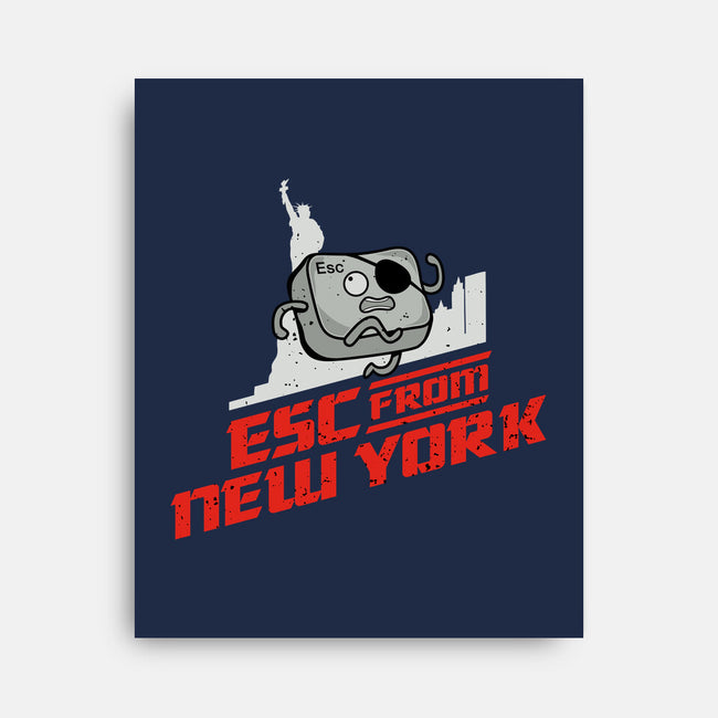 Esc From New York-None-Stretched-Canvas-retrodivision