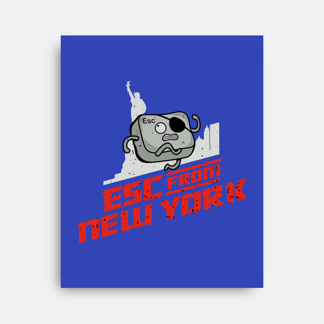 Esc From New York-None-Stretched-Canvas-retrodivision