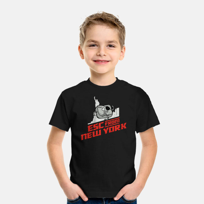 Esc From New York-Youth-Basic-Tee-retrodivision