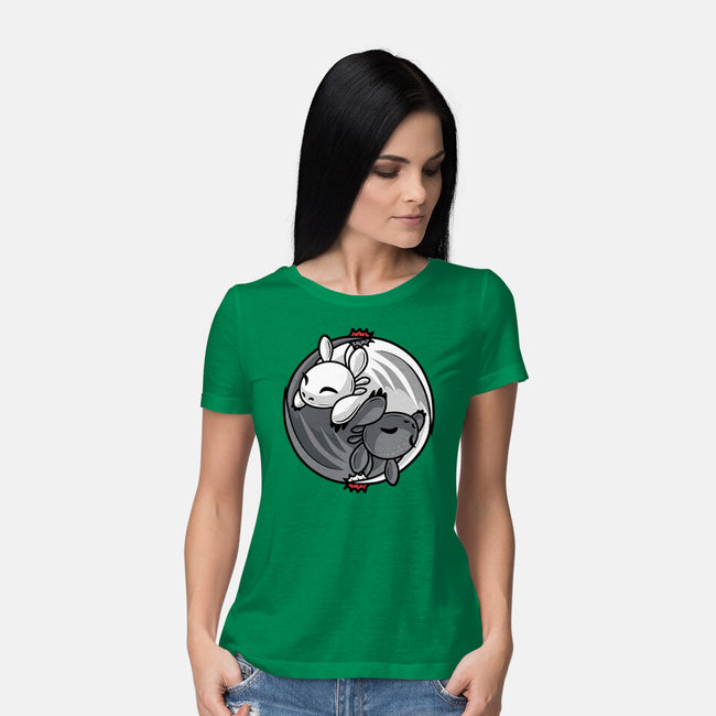 Dragon Circle-Womens-Basic-Tee-erion_designs