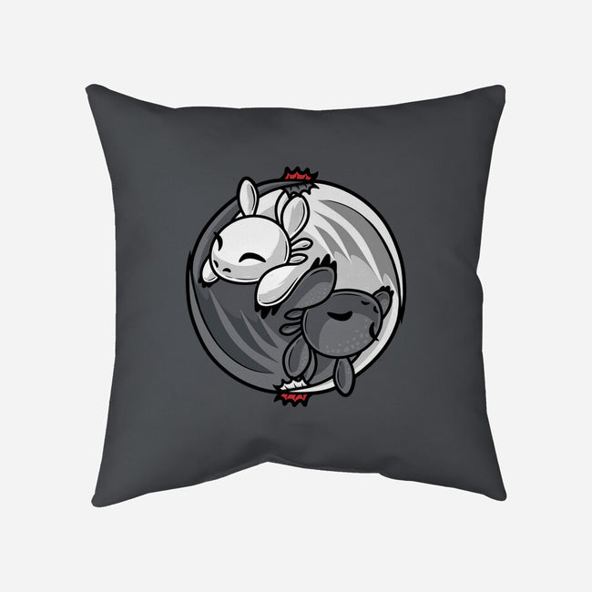 Dragon Circle-None-Removable Cover w Insert-Throw Pillow-erion_designs