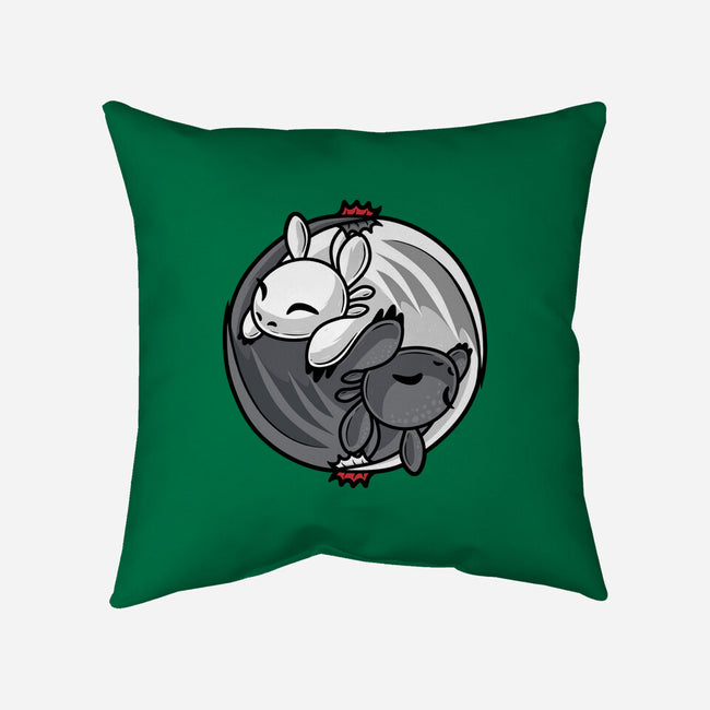 Dragon Circle-None-Removable Cover w Insert-Throw Pillow-erion_designs