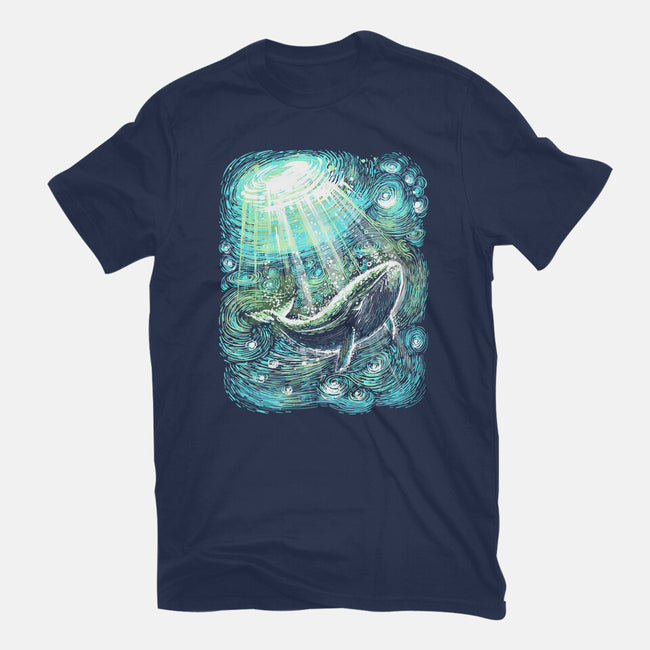 Starry Whale-Mens-Basic-Tee-zascanauta