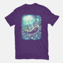 Starry Whale-Womens-Fitted-Tee-zascanauta