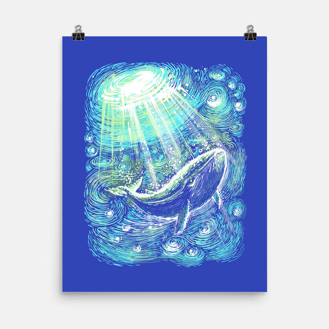 Starry Whale-None-Matte-Poster-zascanauta