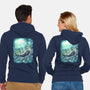 Starry Whale-Unisex-Zip-Up-Sweatshirt-zascanauta