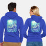 Starry Whale-Unisex-Zip-Up-Sweatshirt-zascanauta