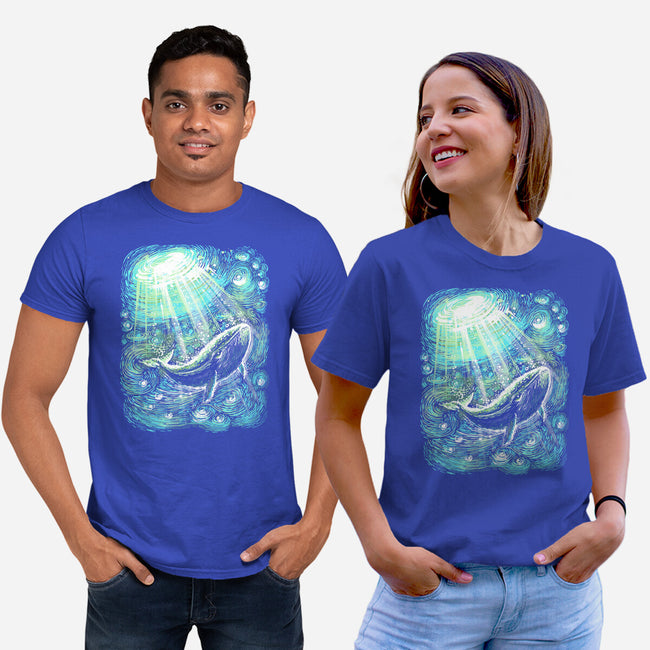 Starry Whale-Unisex-Basic-Tee-zascanauta