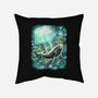 Starry Whale-None-Removable Cover w Insert-Throw Pillow-zascanauta