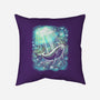Starry Whale-None-Removable Cover w Insert-Throw Pillow-zascanauta