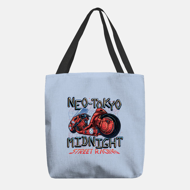 Neo Tokyo Midnight-None-Basic Tote-Bag-momma_gorilla