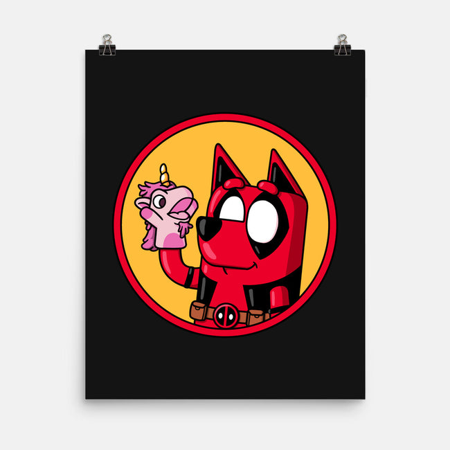 Dadpool-None-Matte-Poster-Raffiti