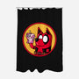Dadpool-None-Polyester-Shower Curtain-Raffiti