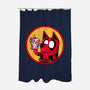 Dadpool-None-Polyester-Shower Curtain-Raffiti