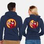 Dadpool-Unisex-Zip-Up-Sweatshirt-Raffiti