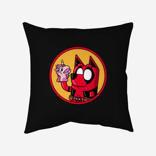 Dadpool-None-Removable Cover w Insert-Throw Pillow-Raffiti