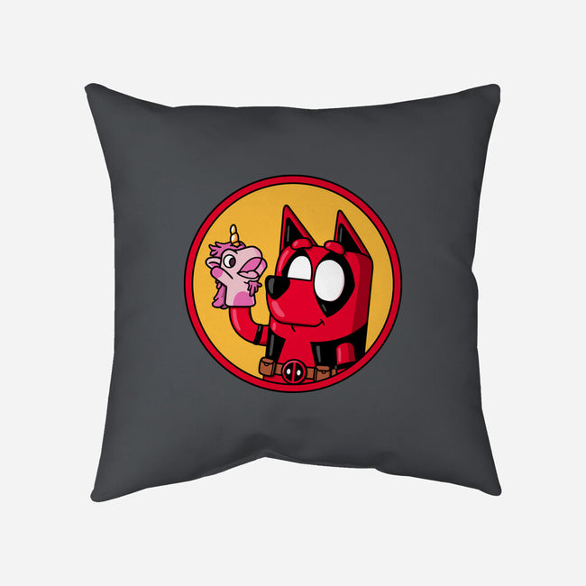 Dadpool-None-Removable Cover w Insert-Throw Pillow-Raffiti