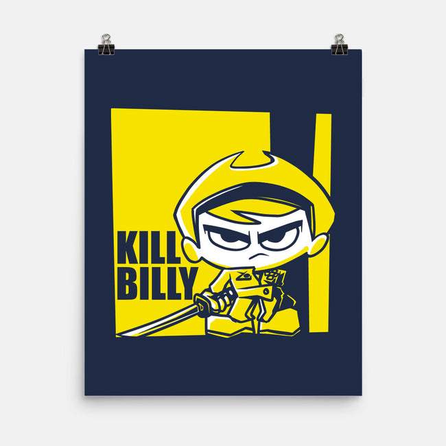 Kill Billy-None-Matte-Poster-estudiofitas