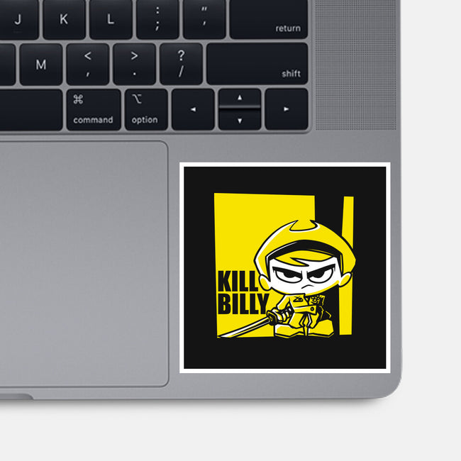 Kill Billy-None-Glossy-Sticker-estudiofitas