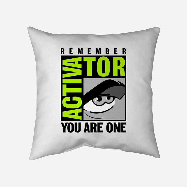 Activator-Con-None-Removable Cover w Insert-Throw Pillow-Getsousa!
